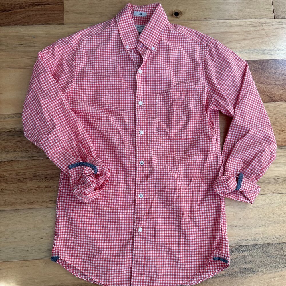 J.Crew Mens Casual Button Down Shirt XS